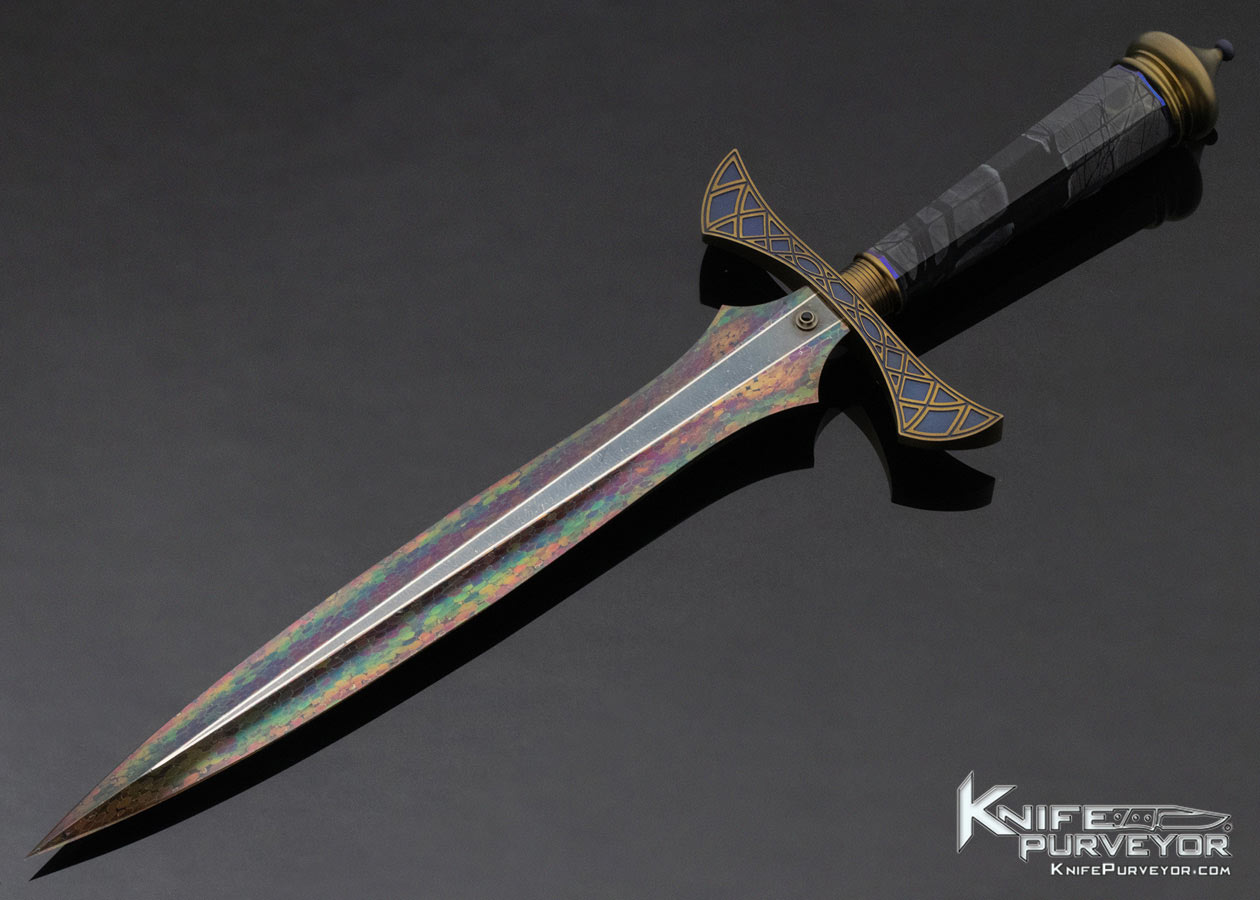 ベルナルド　フリヴォル　トレイ Bertie Rietveld Custom Knife Excalibur 2 Composite Dragonskin and