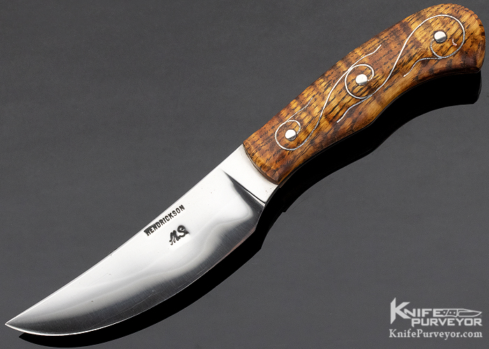 Jay Hendrickson Custom Knife Wire Inlaid Hunter