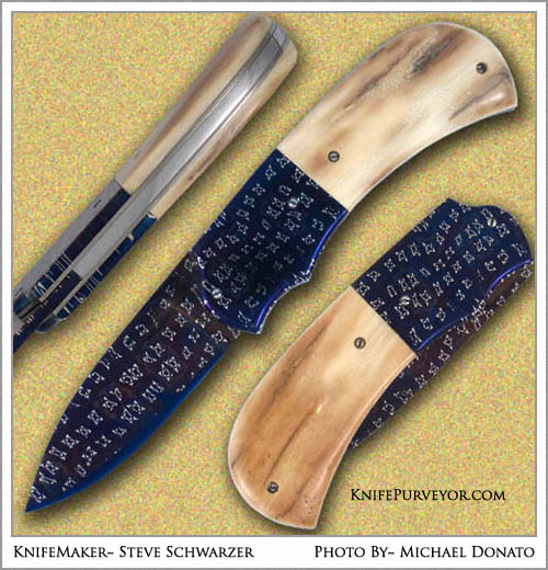 Steve Schwarzer's Custom Knife: Linerlock Folder - Image 2