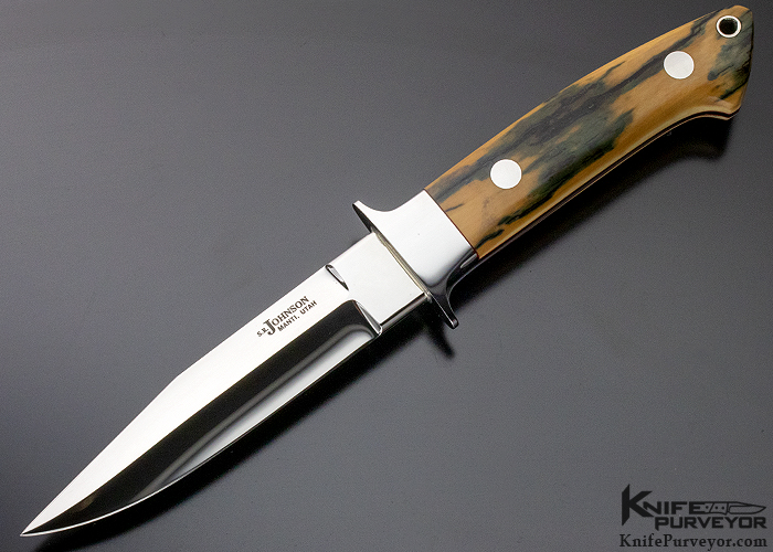S.R. Johnson Custom Knife Mammoth Boot Knife 13289