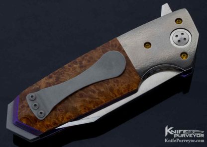 Allen Elishewitz Custom Knife Prototype Linerlock - Image 3