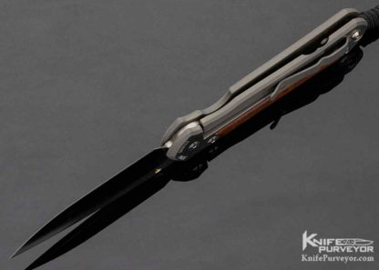 Chris Reeve Custom Knife Large Sebenza 21 with Snakewood Inlay - Image 7