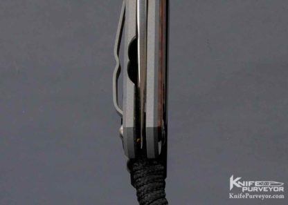Chris Reeve Custom Knife Large Sebenza 21 with Snakewood Inlay - Image 3
