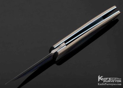 Christian Wimpff Custom Knife Fused Stainless Steel and Titanium Linerlock - Image 7