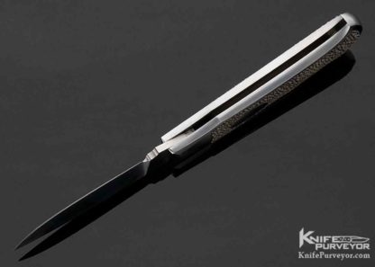 Dick Hodgson Custom Knife Sting Ray Interframe Lockback - Image 7