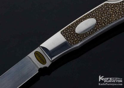 Dick Hodgson Custom Knife Sting Ray Interframe Lockback - Image 2