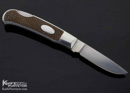 Dick Hodgson Custom Knife Sting Ray Interframe Lockback - Image 4