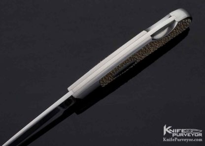 Dick Hodgson Custom Knife Sting Ray Interframe Lockback - Image 6