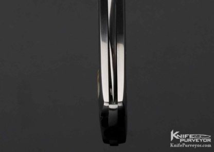 Steve Hoel Custom Knife Rams Horn Interframe Lockback - Image 8