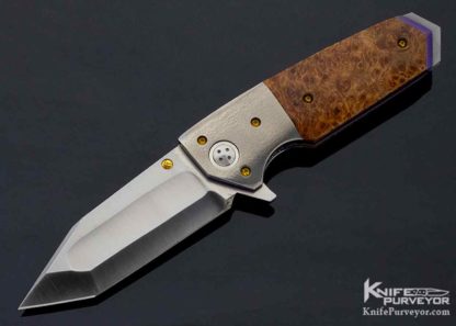 Allen Elishewitz Custom Knife Prototype Linerlock 10858