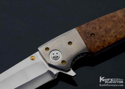 Allen Elishewitz Custom Knife Prototype Linerlock - Image 2