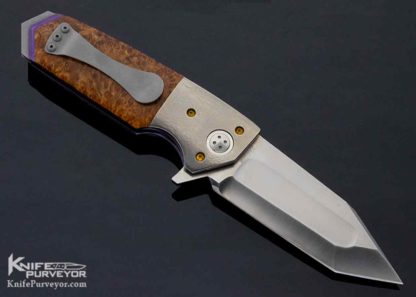Allen Elishewitz Custom Knife Prototype Linerlock - Image 4