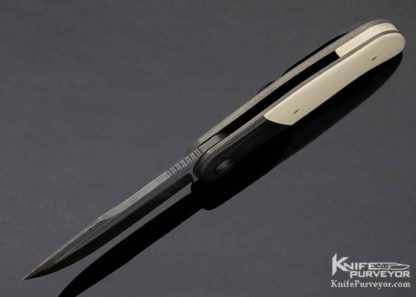 David Mosier Custom Knife Small Kreios Frame Lock Flipper - Image 3