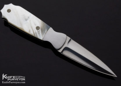 Don Lozier Custom Knife Mother of Pearl Boot Dagger - Image 2