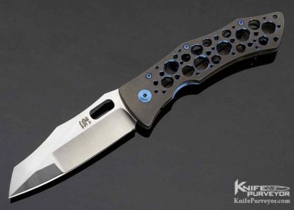 Ed Cope Custom Knife R33 Titanium Framelock 10880