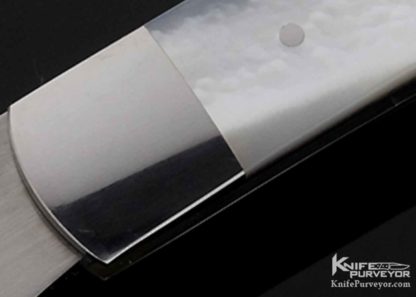 Eugene Shadley Custom Knife Mother of Pearl Gunstock Slipjoint - Image 2