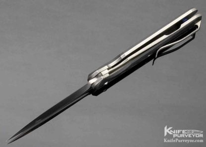 Gareth Bull Custom Knife Carbon Fiber Shamwari 3.3" - Image 6
