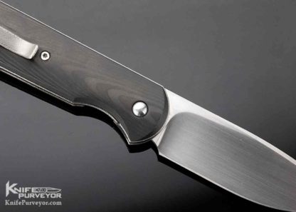 Gareth Bull Custom Knife Carbon Fiber Shamwari 3.3" - Image 4