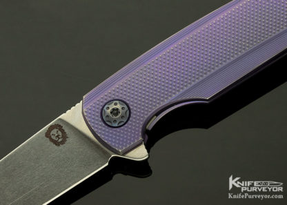 Holt Bladeworks Custom Knife "Specter" V-2 #213 Frame Lock Flipper