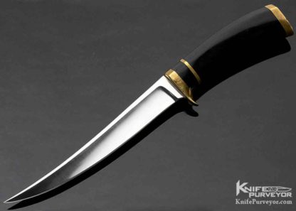 Joe Kious Custom Knife Buffalo Horn Filet knife 10794
