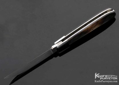Ken Steigerwalt Custom Knife Black Lip Pearl Slip Joint - Image 7