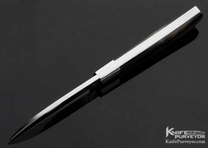 Ken Steigerwalt Custom Knife Black Lip Pearl Slip Joint - Image 6