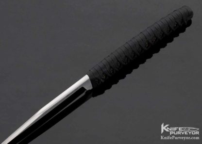 Lucas Burnley Custom Knife Stingray Skin with Japanese Cord Wrapped - Image 6