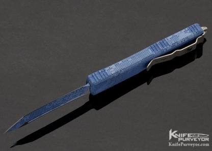 Microtech Custom Knife Ultratech T/E Blue Camo Prototype - Image 3