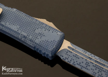 Microtech Custom Knife Ultratech T/E Blue Camo Prototype