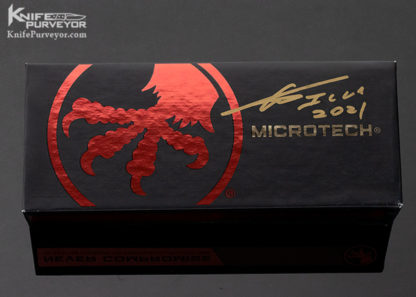Microtech Custom Knife UTX-85 SE OTF Auto Tactical Partial Serrated - Image 5