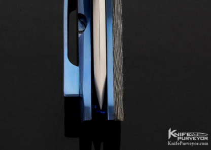 Mike Zscherny Custom Knife Carbon Fiber "Shindgy" Frame Lock Flipper - Image 3