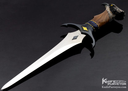 Ray Beers Custom Knife Osprey Dagger 10504 Open