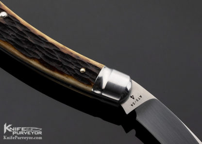 Reese Bose Custom Knife Jigged Bone Gardeners with Federal Shield - Image 6