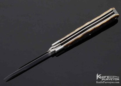 Reese Bose Custom Knife Remington Jigged Bone Coffin Jack Slip Joint #2 - Image 3
