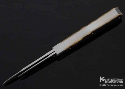 Reese Bose Custom Knife Remington Jigged Bone Coffin Jack Slip Joint #2 - Image 4