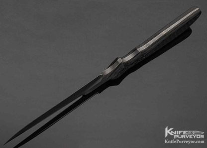 Rob Patton Custom Knife Carbon Fiber Fighter - Image 6