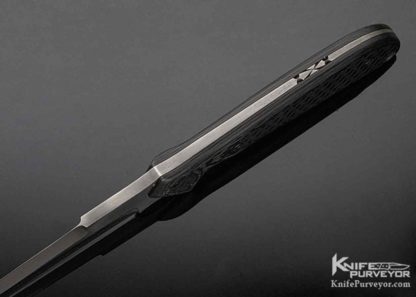 Rob Patton Custom Knife Carbon Fiber Fighter - Image 7