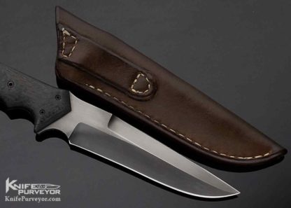 Rob Patton Custom Knife Carbon Fiber Fighter - Image 3