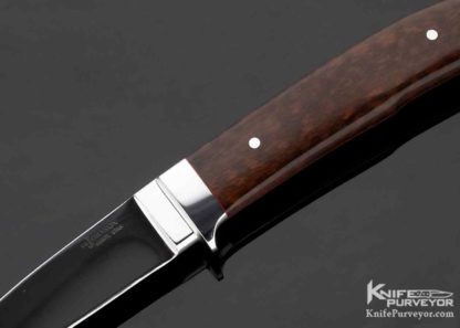 S.R. Johnson Custom Knife Snakewood Whittler - Image 2