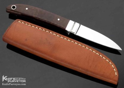 S.R. Johnson Custom Knife Snakewood Whittler - Image 3