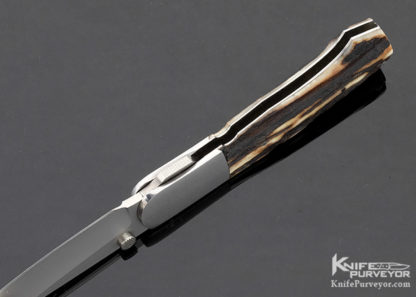 Scott Sawby Custom Knife Stag Combat Utility