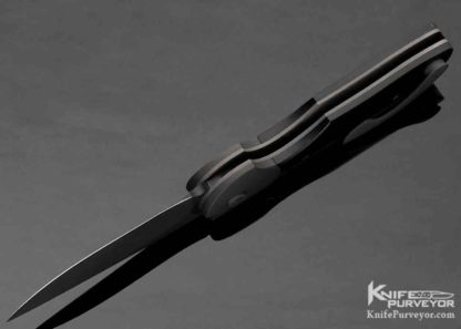 Stan Wilson Custom Knife Parkerized Steel & G10 Non Flipper Flipper - Image 6