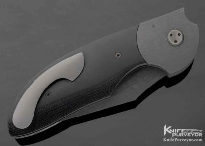Stan Wilson Custom Knife Parkerized Steel & G10 Non Flipper Flipper - Image 4