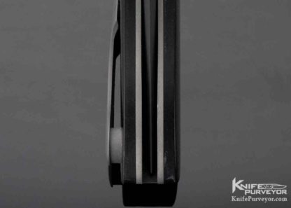 Stan Wilson Custom Knife Parkerized Steel & G10 Non Flipper Flipper - Image 3