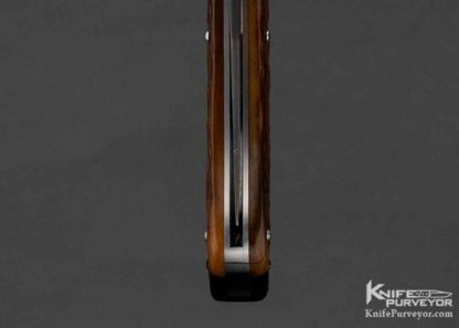 Tony Bose Custom Knife Brown Jigged Bone Sowbelly with Federal Shield Slip Joint #5 - Image 8