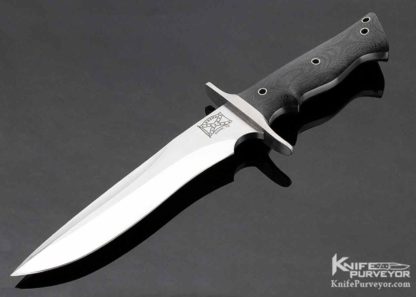 Walter Brend Custom Knife Black Micarta Model 2 - Image 3