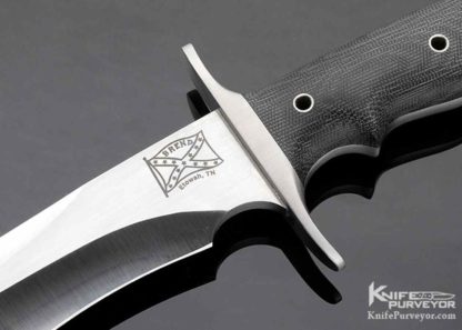 Walter Brend Custom Knife Black Micarta Model 2 - Image 6