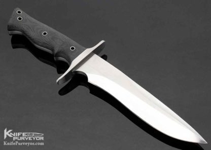 Walter Brend Custom Knife Black Micarta Model 2 - Image 5