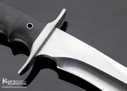 Walter Brend Custom Knife Black Micarta Model 2 - Image 7