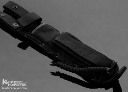 Walter Brend Custom Knife Black Micarta Model 2